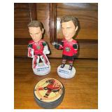 Hockey Bobble Head and Puck