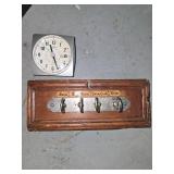 Handmade Key Holder and Cute Little Clock