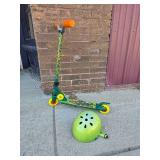 Teenage Munant Ninja Turtles Scooter and Matching Helmet