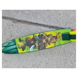 Teenage Munant Ninja Turtles Scooter and Matching Helmet