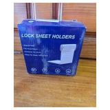 NEW Lock Sheets Holder, Keep Sheets Tight