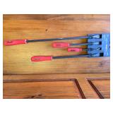 Pry Bar Set 4 Pieces 8,12,18,24 inch NEW