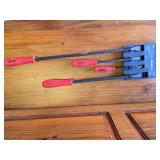 Pry Bar Set 4 Piece 8,12,18,24 inches, NEW