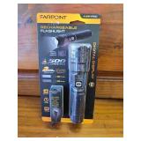 Far Point Rechargeable Flashlight 500 Lumos