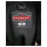 Radwear Reflective Coat, XL Removable Liner. Does Have A Company Name,