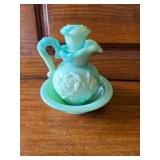 AVON "Victoriana" Mini Pitcher and Bowl Set 1970