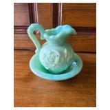 AVON "Victoriana" Mini Pitcher and Bowl Set 1970