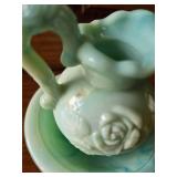 AVON "Victoriana" Mini Pitcher and Bowl Set 1970