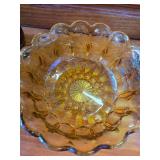 Anchor Hocking Fairfield Amber Serving Bowl