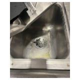 Stainless Triple Kitchen Sink & Handwash Sink(606438) Stainless Triple Kitchen Sink & Handwash Sink(606438)