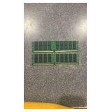 Two 64GB DDR4 ECC RAM modules, untested (606440) Two 64GB DDR4 ECC RAM modules, untested (606440)