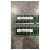 Two 64GB DDR4 ECC RAM modules, untested (606443) Two 64GB DDR4 ECC RAM modules, untested (606443)
