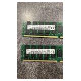 Two 64GB DDR4 ECC RAM modules, untested (606441) Two 64GB DDR4 ECC RAM modules, untested (606441)