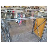 Heavy-Duty Rolling Clothing Rack