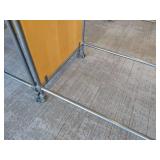 Heavy-Duty Rolling Clothing Rack