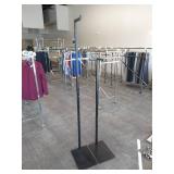 (2) Heavy-Duty Adjustable Clothing Racks