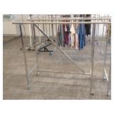 Rolling Clothing Rack