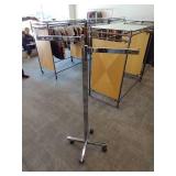 Rolling Adjustable Clothing Rack