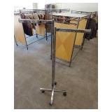 Rolling Adjustable Clothing Rack