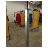 Rolling Adjustable Clothing Rack