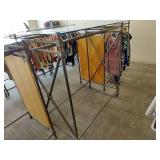 Heavy-Duty Rolling Clothing Rack