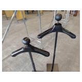 (2) Adjustable Clothing Displays