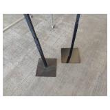 (2) Adjustable Clothing Displays