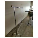 Rolling Adjustable Clothing Rack