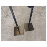 (2) Adjustable Clothing Displays