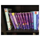 (3) Shelves of Romance & Fiction Books