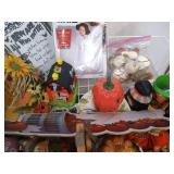 Large Lot of Fall & Halloween Decor