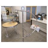 Heavy-Duty Spiral Clothing Display Rack