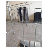 (2) Adjustable Clothing Display Hooks