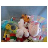 Bin of Toys & Plushes