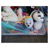 (3) Bins of Toys & Plushes
