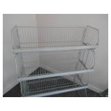 4-Tier Stacking Wire Basket Organizer