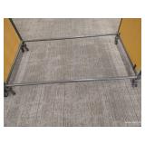 Heavy-Duty Rolling Clothing Rack