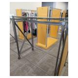 Heavy-Duty Rolling Clothing Rack