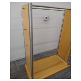 Rolling Dress Display Rack with Locking Wheels