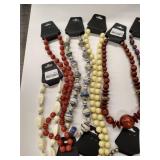 (21) Beaded Necklaces