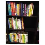 (3) Shelves of Fiction & Nonfiction Books