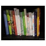(3) Shelves of Fiction & Nonfiction Books