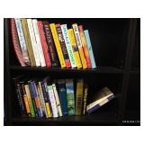 (2) Shelves of Fiction & Nonfiction Books