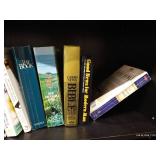 (2) Shelves of Fiction & Nonfiction Books