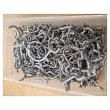 (2) Small Totes Misc. Small Pegboard Hooks