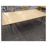 Low Table with Metal Legs