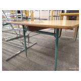 Low Table with Metal Legs