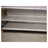 (2) Connected Display Shelving Units