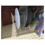 Contents of Shelves - Kitchen Items in Round, 17 Gallon, Rope-Handled Tub