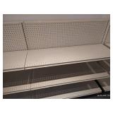 (2) Connected Display Shelving Units